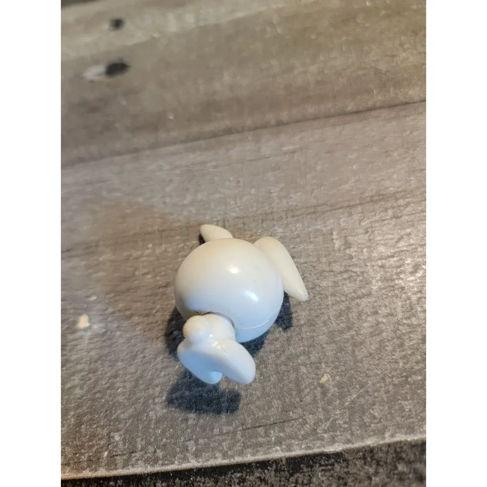 White bunny rabbit AS IS animal‎ mini toy figure